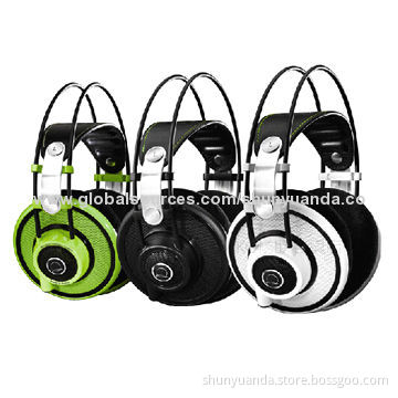 Youthful vitality fashion head-mounted moving coil headphones